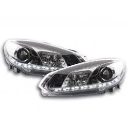 Phare Daylight LED feux de jour VW Golf 6 type 1K 08- chrome, Volkswagen