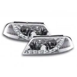 Phares Daylight LED feux de jour VW Passat type 3BG 00-05 chrome, Volkswagen