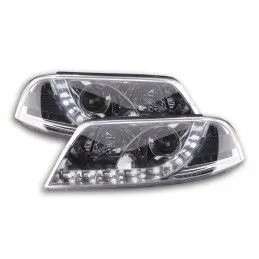 Phare Daylight LED DRL look VW Passat type 3BG 00-05 chrome, Volkswagen