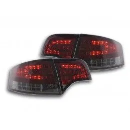 Kit feux arrières à LED Audi A4 berline type 8E 04-07 rouge / noir, Eclairage Audi