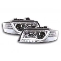 Phare Daylight LED Feux Diurnes Audi A4 Type 8E 01-04 Chrome, Eclairage Audi