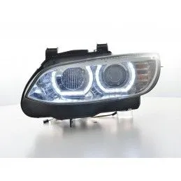 Phares Xenon Daylight LED feux de jour BMW Série 3 E92 / E93 06-10 chrome, Eclairage Bmw