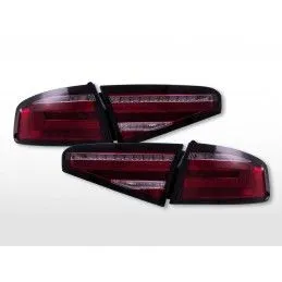 Feux arrière LED Audi A4 (B8/8K) 2013-2015 rouge/clair, Eclairage Audi