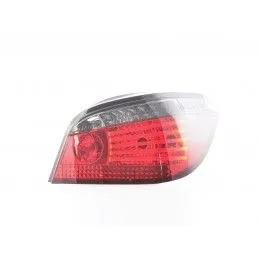 Feux arrière à LED set BMW Série 5 E60 berline 03-07 rouge / fumée, Eclairage Bmw