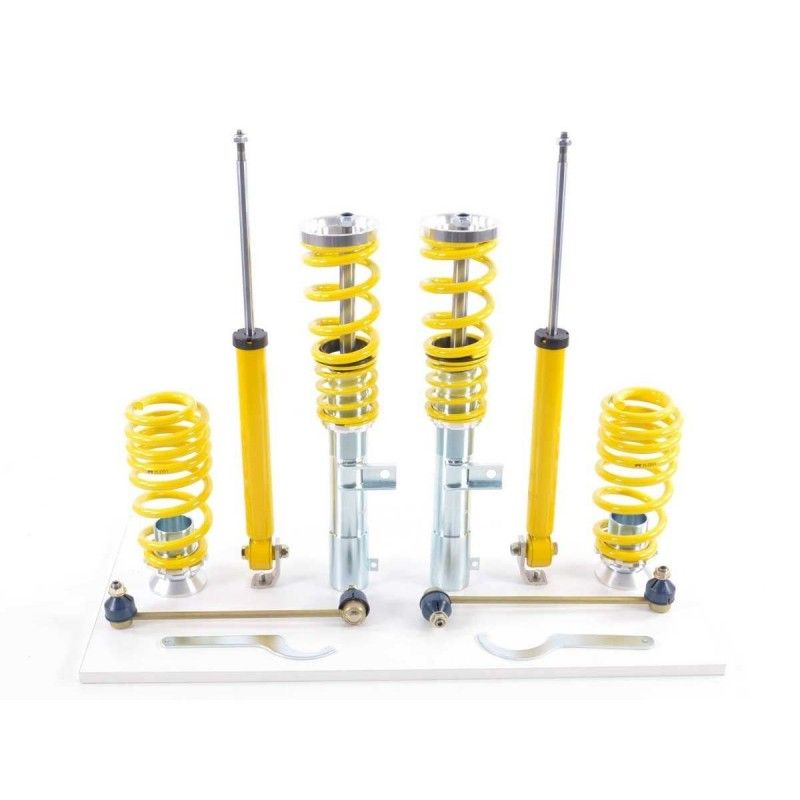 Kit combinés filetés FK suspension sport VW Touran 1T 2003-2006 avec jambe de force 55mm, SUSPENSIONS