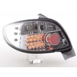 Kit feux arrières à LED Peugeot 206 3/5 porte. sans cabriolet 98-05 chromé, Peugeot