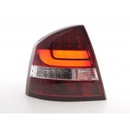 Set feux arrières LED Skoda Octavia 1Z Limo 05-12 rouge / clair, Eclairage Skoda