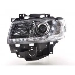 Phare Daylight LED look DRL VW Bus type T4 96-03 chrome, Volkswagen