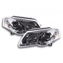 Phare Daylight LED DRL look VW Passat type 3C 05- chromé, Volkswagen