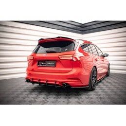 Maxton Street Pro Rear Diffuser Ford Focus Estate ST Mk4 Black-Red, Nouveaux produits maxton-design