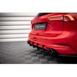 Maxton Street Pro Rear Diffuser Ford Focus Estate ST Mk4 Black-Red, Nouveaux produits maxton-design