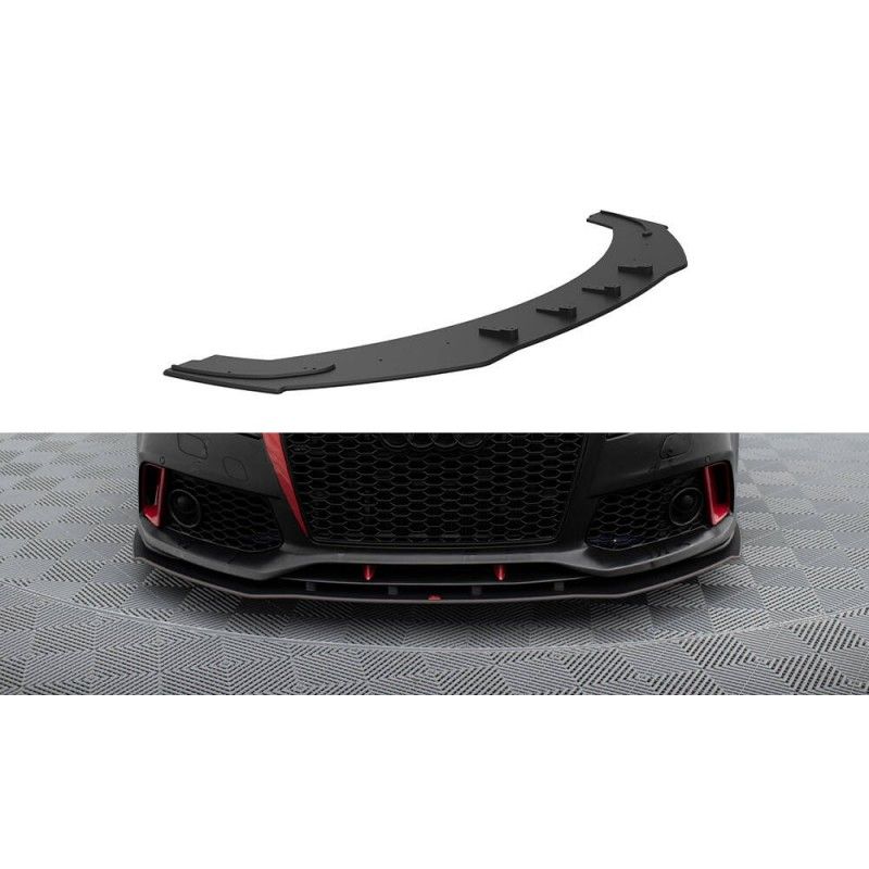 Maxton Street Pro Front Splitter Audi A7 RS7 Look C7 Black-Red, Nouveaux produits maxton-design