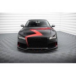 Maxton Street Pro Front Splitter Audi A7 RS7 Look C7 Black-Red, Nouveaux produits maxton-design