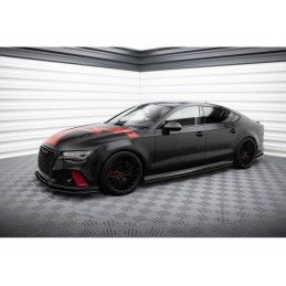 Maxton Street Pro Front Splitter Audi A7 RS7 Look C7 Black-Red, Nouveaux produits maxton-design