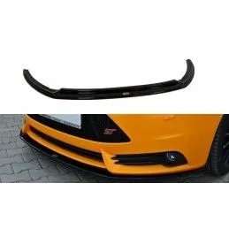 Maxton Front Splitter V.2 Ford Focus ST Mk3 Gloss Black, Focus Mk3 / 3.5 / ST / RS