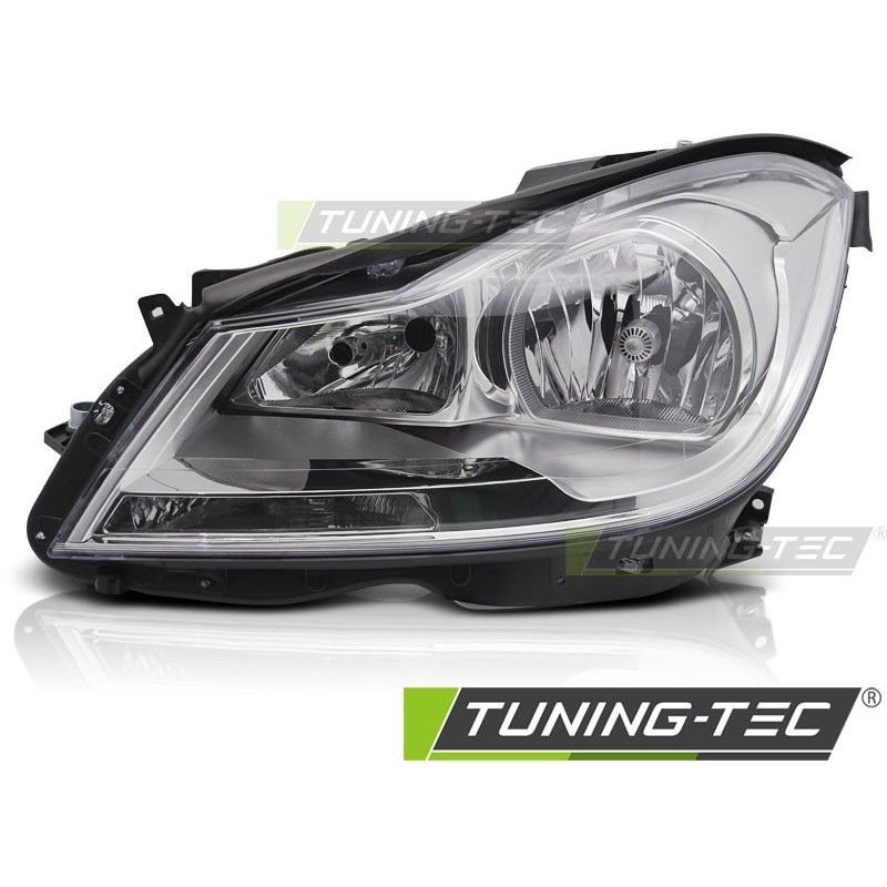 HEADLIGHT CHROME LEFT SIDE TYC fits MERCEDES W204 11-14, Nouveaux produits tuning-tec