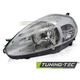 HEADLIGHT CHROME LEFT SIDE TYC fits FIAT GRANDE PUNTO 05-08, Nouveaux produits tuning-tec