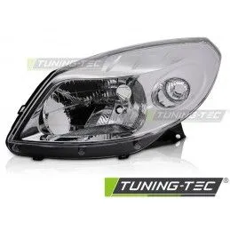 HEADLIGHT CHROME LEFT SIDE TYC fits DACIA SANDERO 08-12, Nouveaux produits tuning-tec