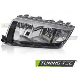 HEADLIGHT BLACK LEFT SIDE TYC fits SKODA FABIA 00-07, Nouveaux produits tuning-tec