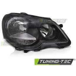 HEADLIGHT BLACK RIGHT SIDE TYC fits VW POLO 9N3 05-09, Nouveaux produits tuning-tec