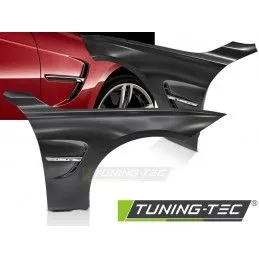 FENDERS SPORT STYLE WITH SIDE VENT CHROME fits F30 F31 11-18, Nouveaux produits tuning-tec