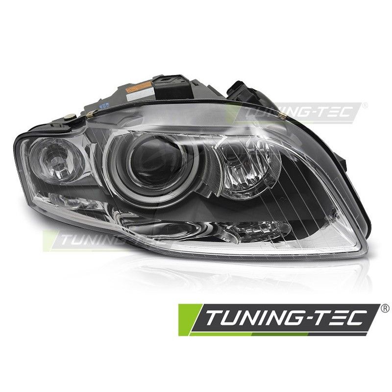 XENON HEADLIGHT CHROME RIGHT SIDE TYC fits AUDI A4 B7 04-08, Nouveaux produits tuning-tec