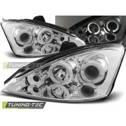 FORD FOCUS 10.98-10.01 ANGEL EYES CHROME, Focus I 98-05