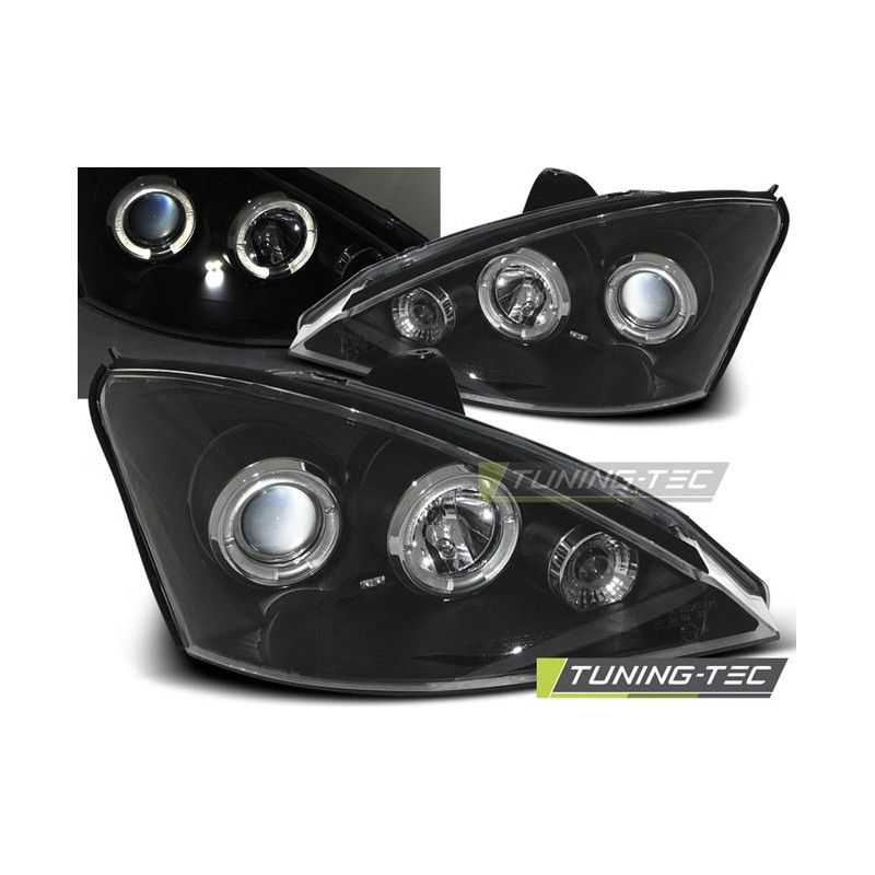 FORD FOCUS 11.01-10.04 ANGEL EYES BLACK, Focus I 98-05