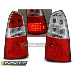 FORD FOCUS MK1 10.98-10.04 KOMBI RED WHITE LED , Focus I 98-05