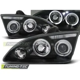 FORD FOCUS II 09.04-01.08 ANGEL EYES BLACK, Focus II 04-10