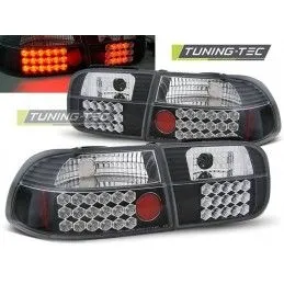 HONDA CIVIC 09.91-08.95 3D BLACK LED, Civic 5 92-95