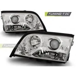 HEADLIGHTS CHROME fits MERCEDES W202 C-KLASA 06.93-06.00, Classe C W202