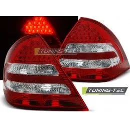 LED TAIL LIGHTS RED WHITE fits MERCEDES C-KLASA W203 SEDAN 04-07, Classe C W203