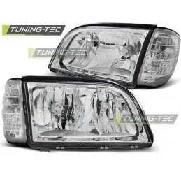 HEADLIGHTS CHROME fits MERCEDES W140 S-KLASA 03.91-10.98, Classe S w126/W140