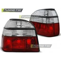 TAIL LIGHTS RED WHITE fits VW GOLF 3 09.91-08.97 RED WHITE, Golf 3