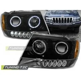 CHRYSLER JEEP GRAND CHEROKEE 99-05.05 ANGEL EYES BLACK, Eclairage Jeep