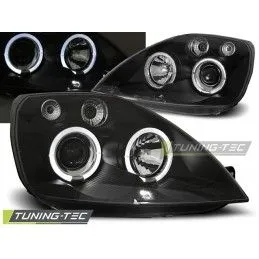 FORD FIESTA MK6 05.02-08.05 ANGEL EYES BLACK, Eclairage Ford