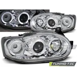 FORD ESCORT MK7 02.95-00 ANGEL EYES CHROME, Eclairage Ford