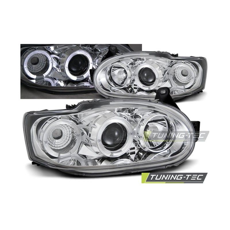 FORD ESCORT MK7 02.95-00 ANGEL EYES CHROME, Eclairage Ford