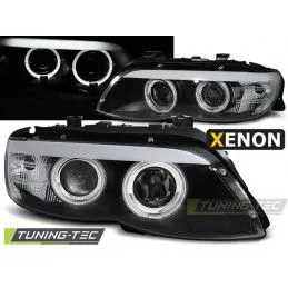 XENON HEADLIGHTS ANGEL EYES BLACK fits BMW X5 E53 11.03-06, X5 E53