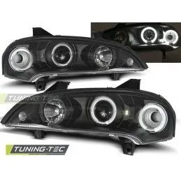 OPEL TIGRA 09.94-12.00 ANGEL EYES BLACK, Tigra