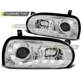 HEADLIGHTS DAYLIGHT CHROME fits VW GOLF 3 09.91-08.97, Golf 3