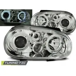 VW GOLF 4 09.97-09.03 ANGEL EYES CHROME, Golf 4