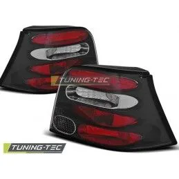 TAIL LIGHTS BLACK fits VW GOLF 4 09.97-09.03, Golf 4