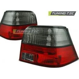 TAIL LIGHTS RED SMOKE fits VW GOLF 4 09.97-09.03, Golf 4