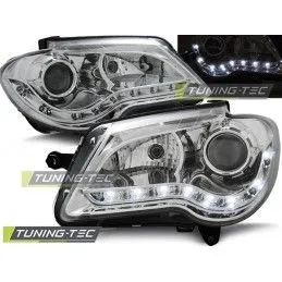 HEADLIGHTS DAYLIGHT CHROME fits VW TOURAN 06-10, Touran I 03-10