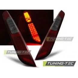 FORD FOCUS MK2 09.04-08 HB RED SMOKE LED , Focus II 04-10