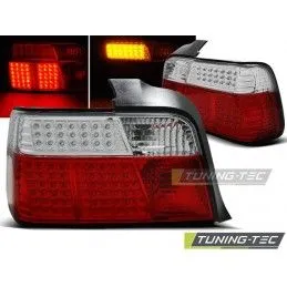 LED TAIL LIGHTS RED WHITE fits BMW E36 12.90-08.99 SEDAN, Serie 3 E36 Berline/Compact