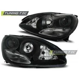 HEADLIGHTS BLACK fits MERCEDES W220 S-KLASA 09.98-05.05, Classe S W220