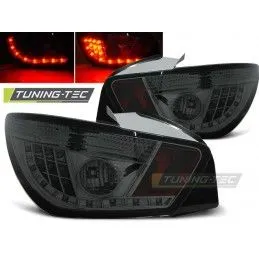 LED TAIL LIGHTS SMOKE fits SEAT IBIZA 6J 3D 06.08-, Ibiza 6J 08-17